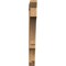 Ekena Millwork Balboa Slat Rough Sawn Bracket, Western Red Cedar, 4"W x 38"D x 42"H BKT04X38X42BOA06RWR - alternate 4